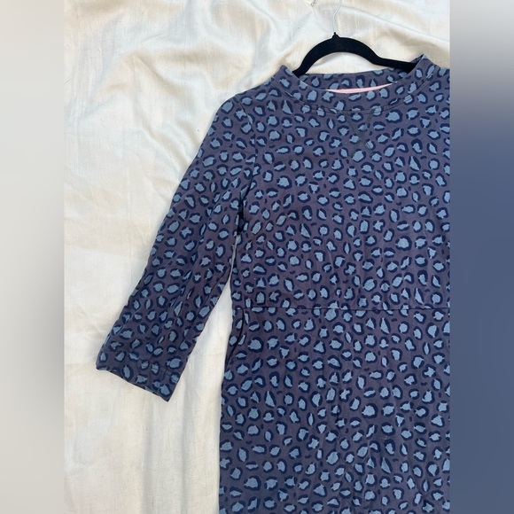 BODEN 100% Cotton Animal Print Long Sleeve Dress - Picture 2 of 7